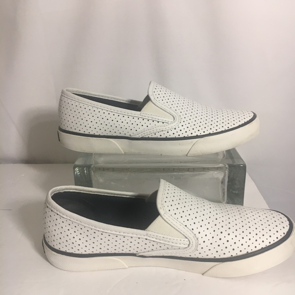 Sperry Shoes - SPERRY Leather Pier-Side Slip-On Shoes